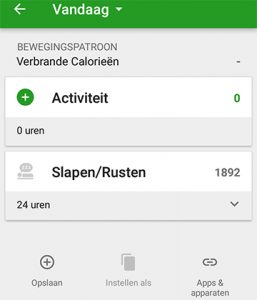 caloriebehoefte berekenen | voedingsschema app